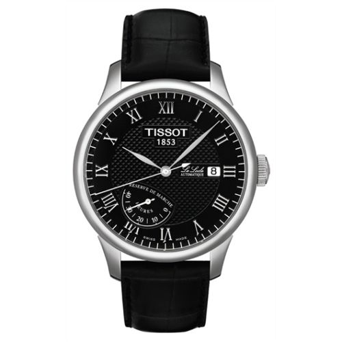 Tissot Le Locle Power Reserve 39.3 Stainless Steel / Black / Strap